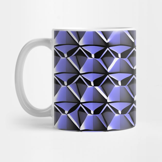 3D Geometric Polygon (Lavender Purple) by SmartPufferFish